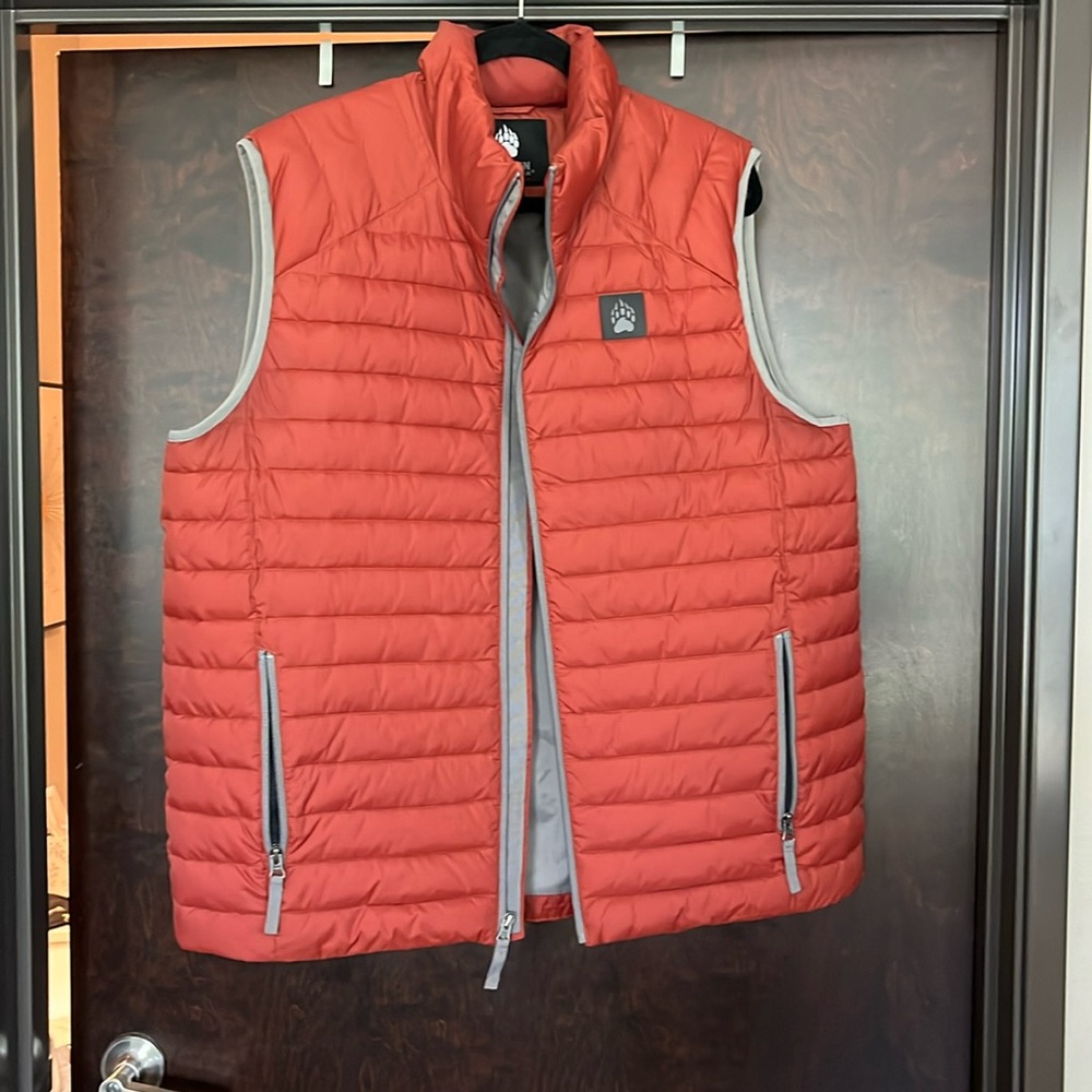 Alaskan hard gear puffy vest by Duluth trading Company